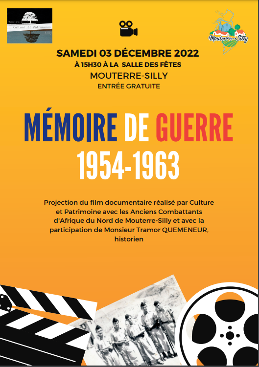 Lire la suite à propos de l’article Film documentaire « Mémoire de Guerre 1954-1963 »