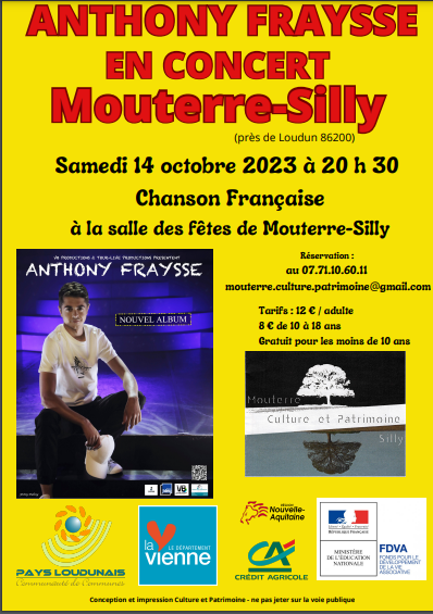 Lire la suite à propos de l’article CONCERT « ANTHONY FRAYSSE »