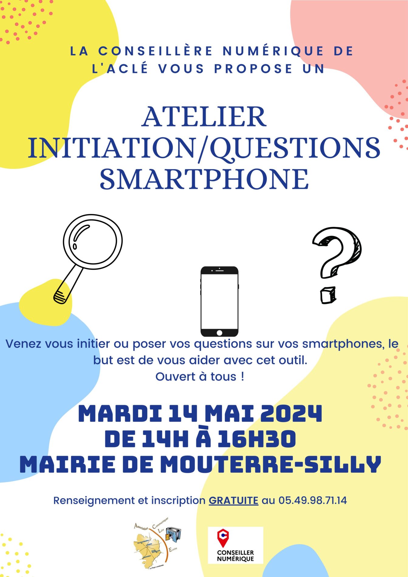 Lire la suite à propos de l’article Atelier  » SMARTPHONE »