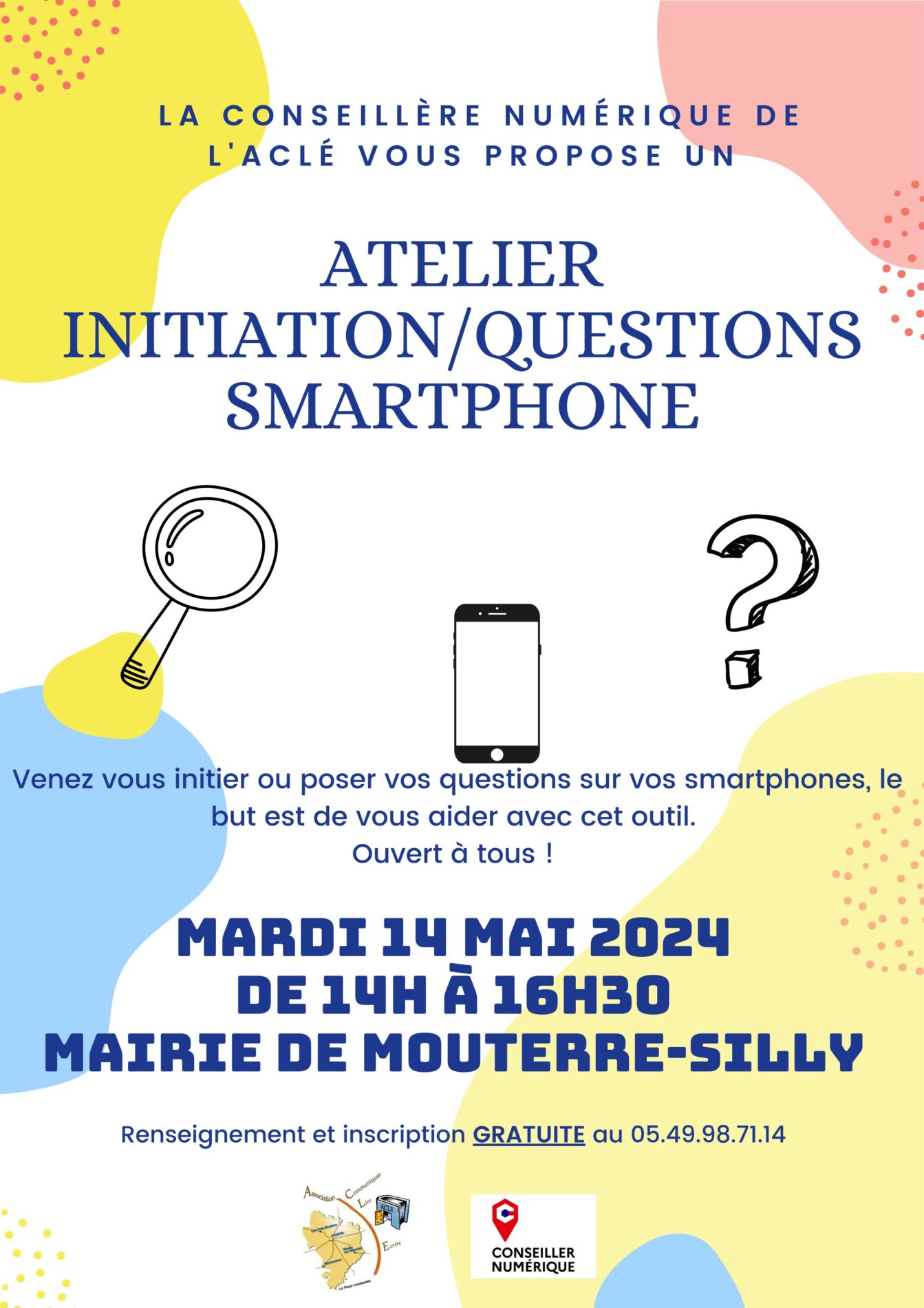 Lire la suite à propos de l’article Atelier ” SMARTPHONE”